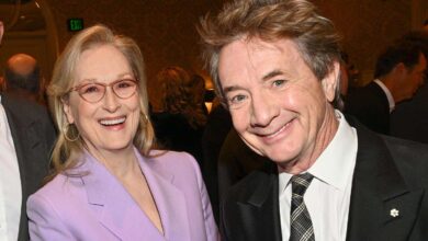 Meryl Streep and Martin Short