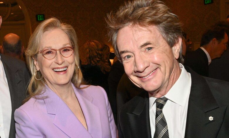 Meryl Streep and Martin Short