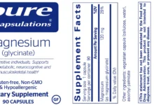 Pure Encapsulations Magnesium Glycinate